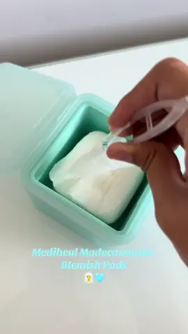 Mediheal Madecassoside  Blemish Pads🩵🩵@MEDIHEAL Global @MEDIHEAL  #glassskin #koreanskincare #blemissing #squarepad #kbeautytrend #viralkbeauty #blemishfighter #microinfluencer #microinfluencertiktok #creatorsearchinsights #insightcreatorsearch #tiktokshop #tiktokaffiliate 