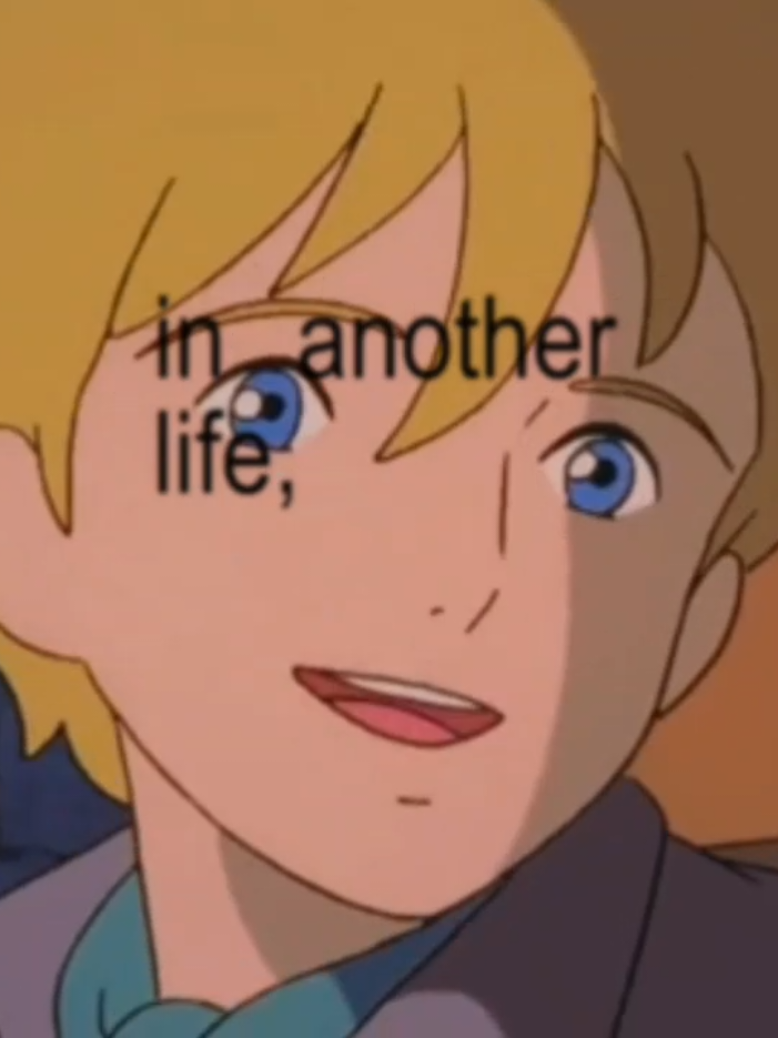 In another life, maybe was me n u, ohh that be so sad, anyway thnx for 6000💞💞, i loooooove you so#fpyシ #foryou #romeonoaoisora #animeedit #likes#lyrics#alfredo #romeoblueskies #romeo 