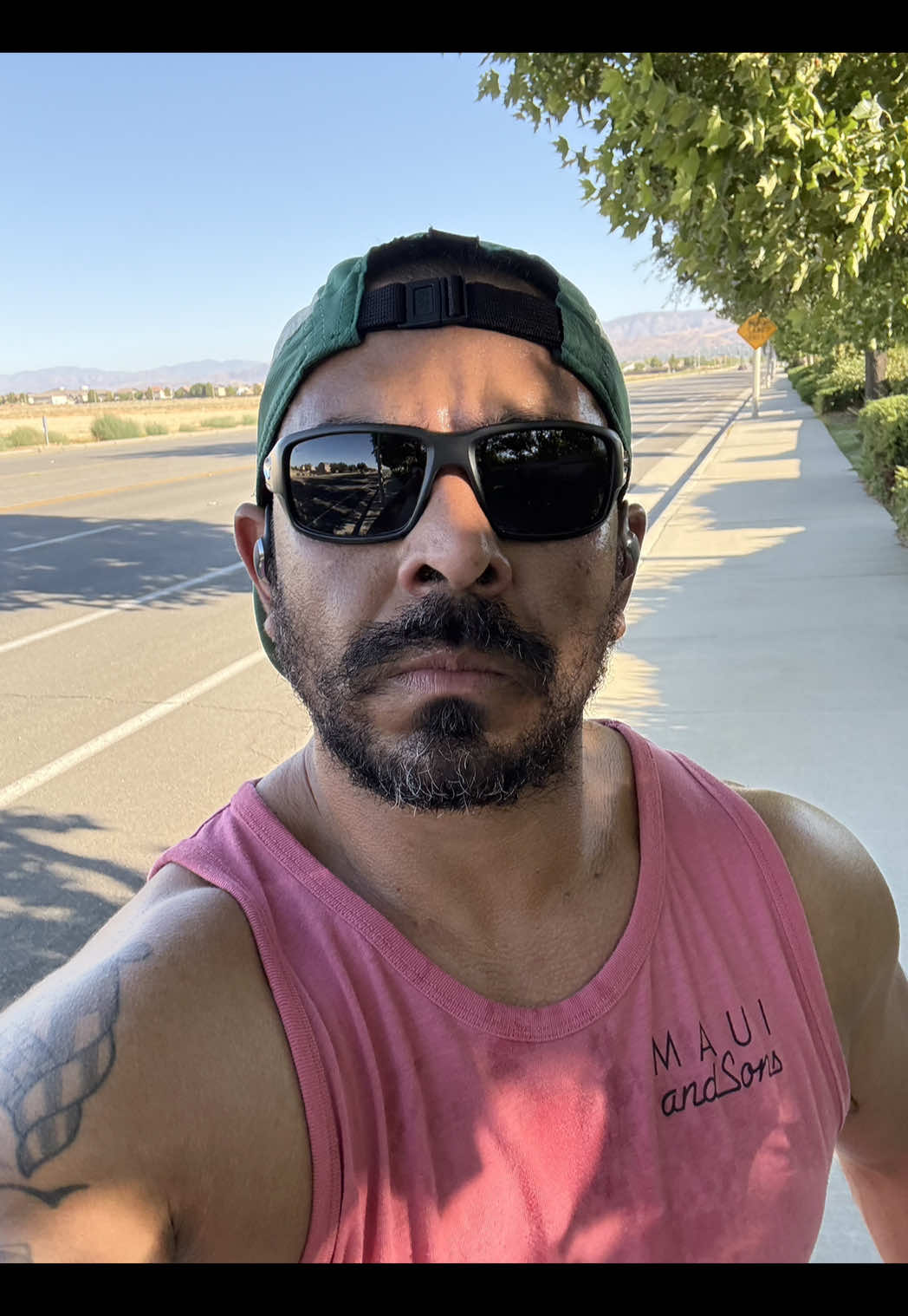 The road is not always beautiful. The sights are not always great. The path is not always easy but the work must be done.  Chase your goals, dreams and in the path take care of your health and build good habits. #champpainliving #training #Running #health #fit #dinner #sunset 