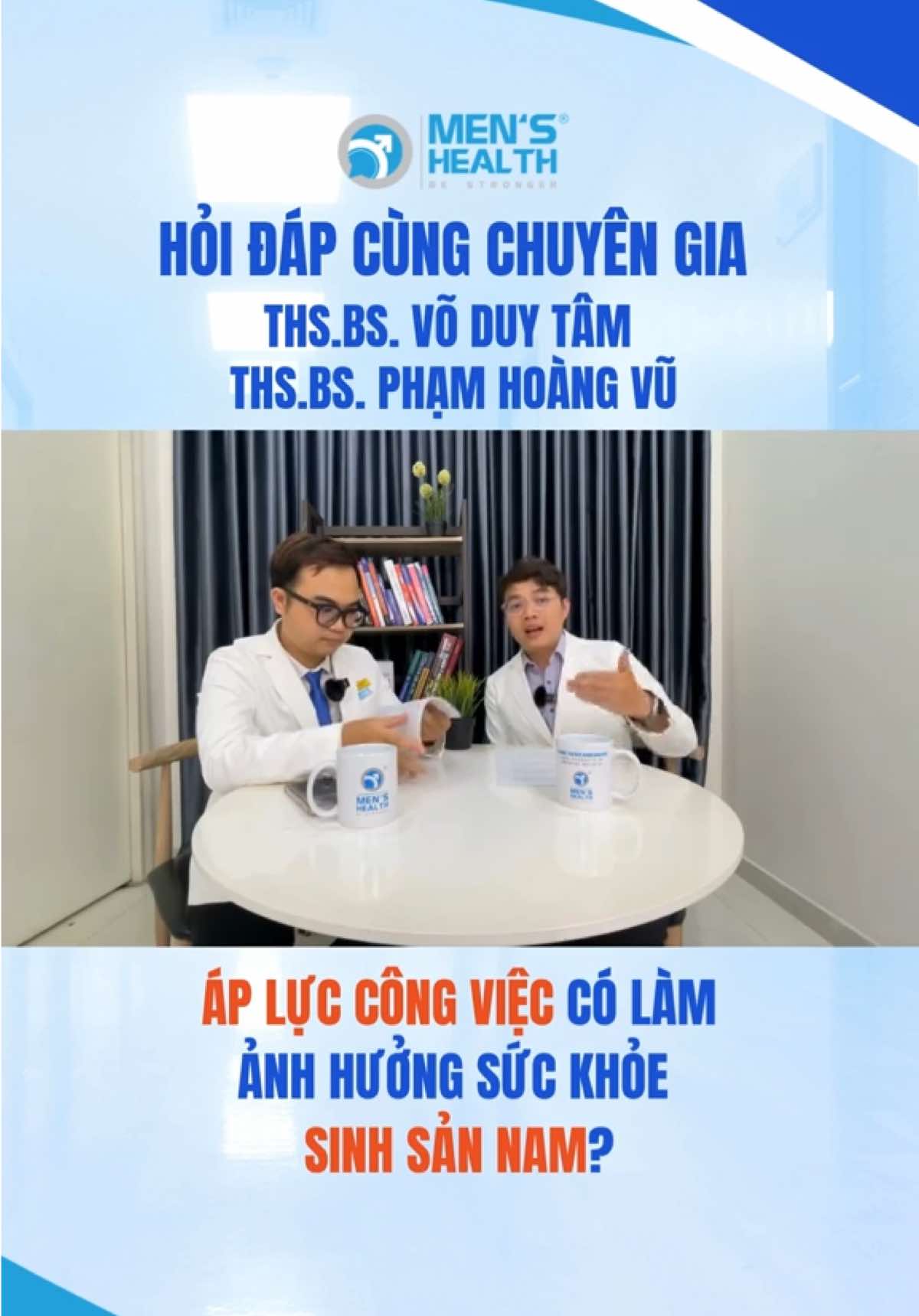 Áp lực công việc có làm ảnh hưởng sức khỏe sinh sản nam? | ThS. BS Võ Duy Tâm | ThS. BS Phạm Hoàng Vũ #DrBanana #NamKhoa #suckhoenamgioi #MenHealth#DrVoDuyTam #DrPhamHoangVu#xuhuong