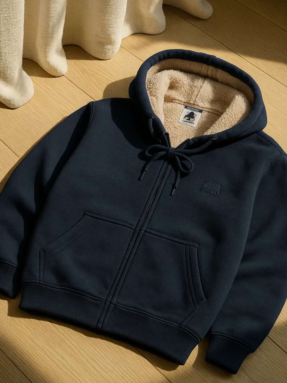 House of Smith Sweater Hoodie Sherpa Pria - Bristle Navy #houseofsmith #sweater #hoodie #sherpa #navy 