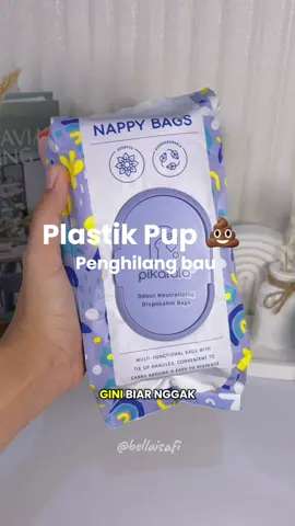 Aku baru tau loh ada plastik yang bisa nahan bau pup biar ga nyebar baunya🥲 #plastik #pup #gantipopok #pampers #popok #pupbayi #perlengkapanbayi 