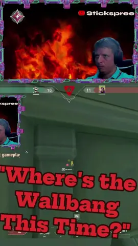 They asked where the wallbang was from… then died to it again 👀💀    #gaming #Valorant #clutch  TTV: STICKSPREE YT: STICKSPREE X: STICKSPREE