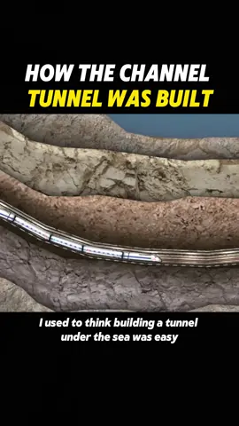 How the channel tunnel was built #knowledge #tunnel#bulit