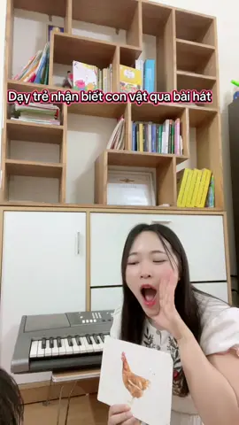 Con gì mèo kêu meo meo, con gà gáy ò ó o …#trending #giáoviênmầmnon 