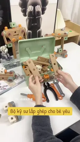 Đồ chơi kỹ sư lắp ghép cho bé tư duy sáng tạo #xuhuongtiktok #dochoikysu #dochoikysulaprap #viralvideo #fpyシ 