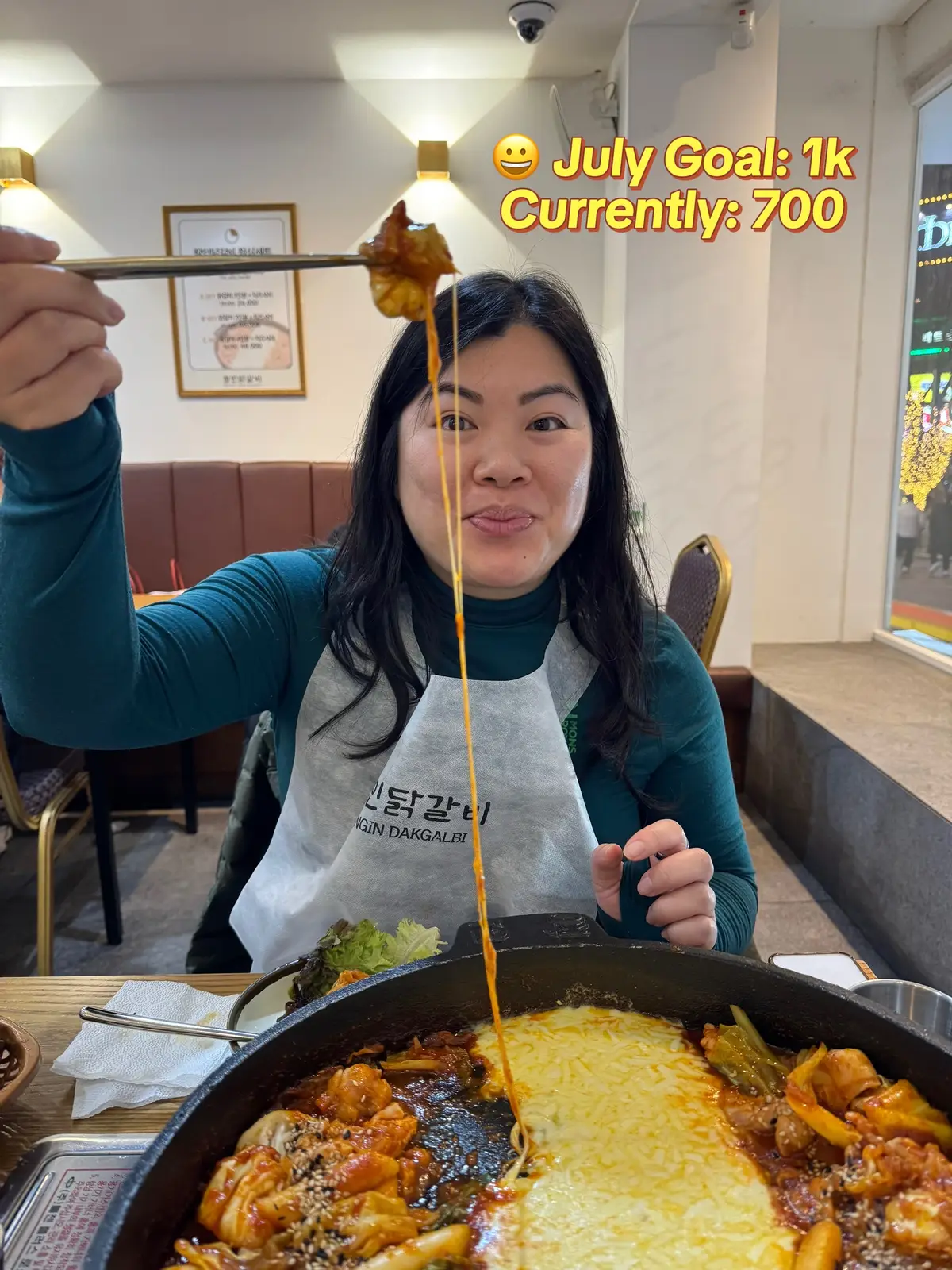 hi, nice to meet you! can we be friends? i’m almost one month into my TikTok journey and this community has been amazing! here to support and engage as well ☺️ P.S. Korean Dakgalbi is elite, does anyone know if any places in the Bay Area serve this? Need recs! I had it in Korea and it was life changing! #followme #fyp #letsbefriends #creatorpilotprogram #julygoals 