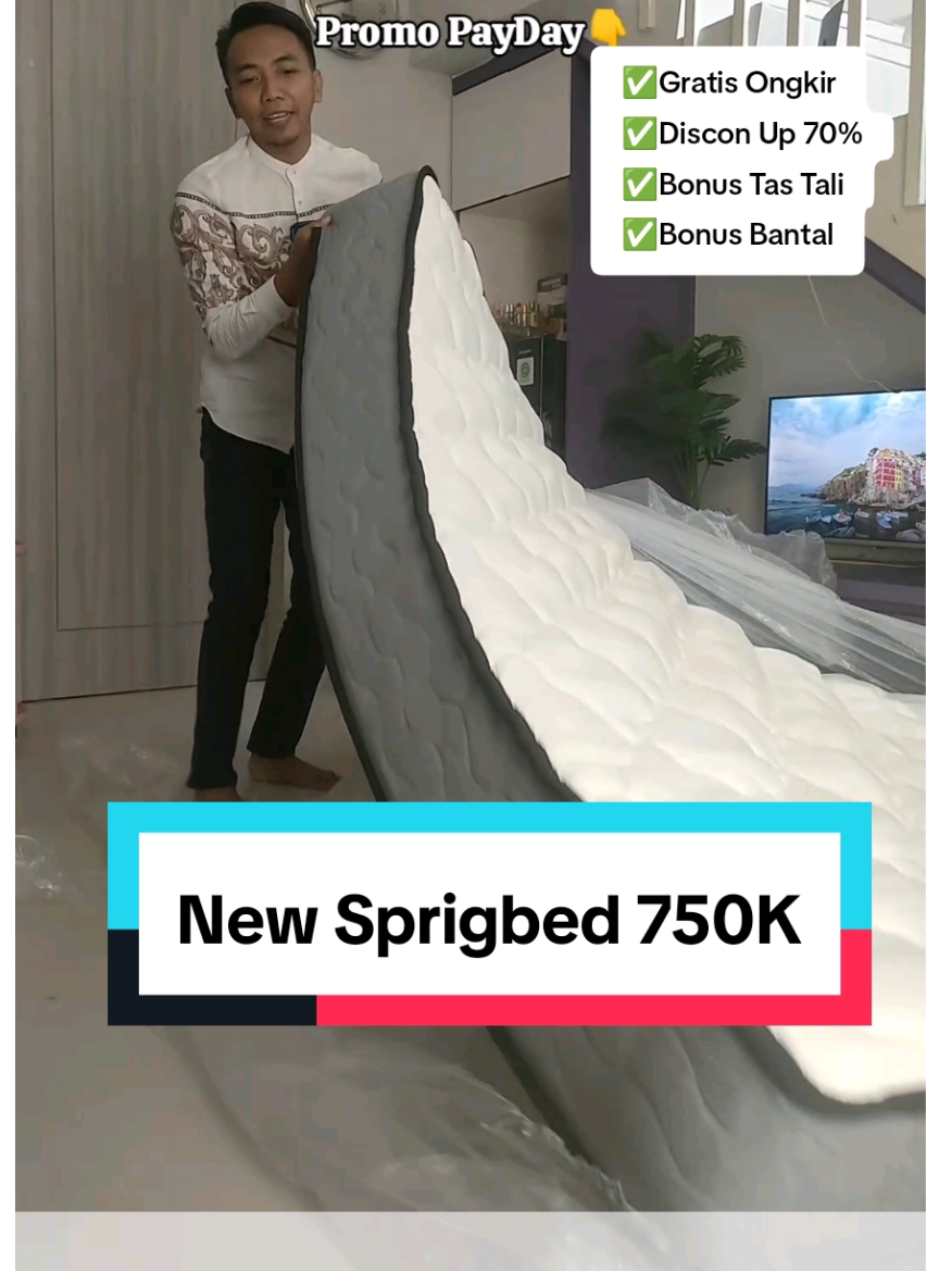 Kasur Springbednya lagi Promo Pay Day nih @greame.official  #PilihGREAME #SpringbedGREAME #SpringbedSultanMurah #PocketSpringbed #SweetDreamWithGreame #LebihDariTidur #promopayday 