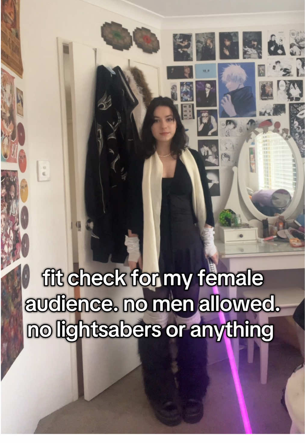 PLEASE PLEASE LADIES I NEED YOU HERE #fitcheck #OOTD #hotwheels #lego #miatagirl #skylinegirl #lightsaber