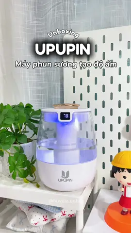 Máy phun sương tạo độ ẩm UPUPIN #mayphunsuongtaoam #mayphunsuongtaodoamupupin #upupin #huynieunbox #unboxing #dotienich #review  