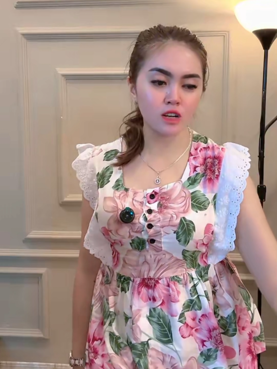 One set LADY celana PANJANG setelan lady mix catton bordir #setelanmurah #setelanviral #setelan 