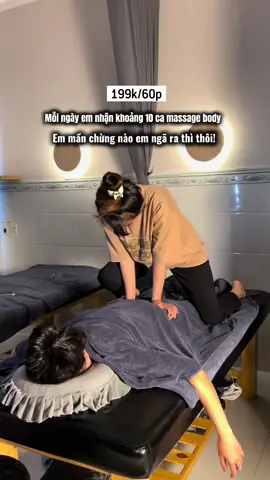 Massage body chuyên sâu tinh dầu & đá nóng giá 199k/60p tại Tâm An Spa#tamanspa #massage #thugian 