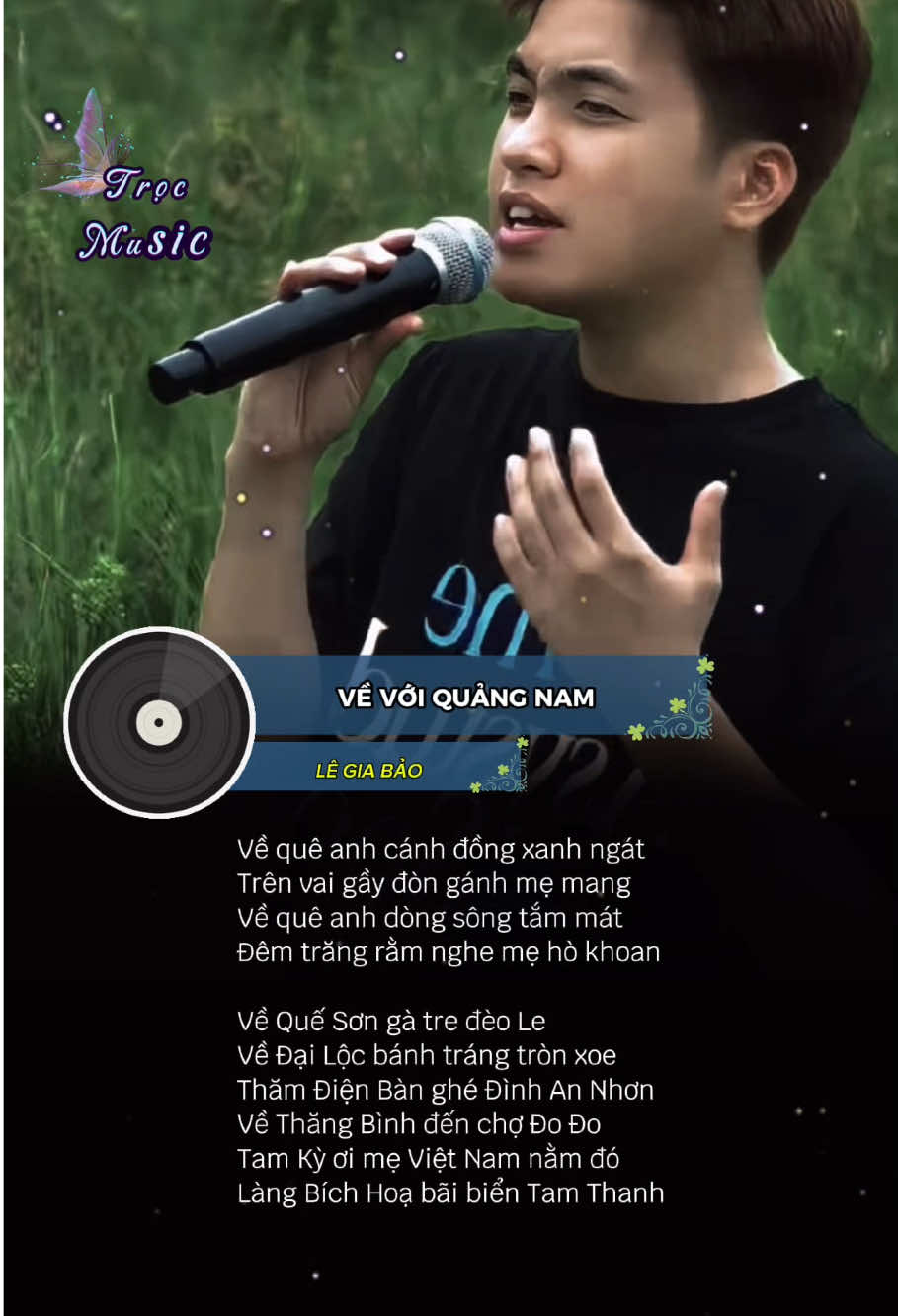 về quê anh cánh đồng xanh ngát #vevoiquangnam #legiabao #nhachaymoingay #trocmusic #xuhuong 