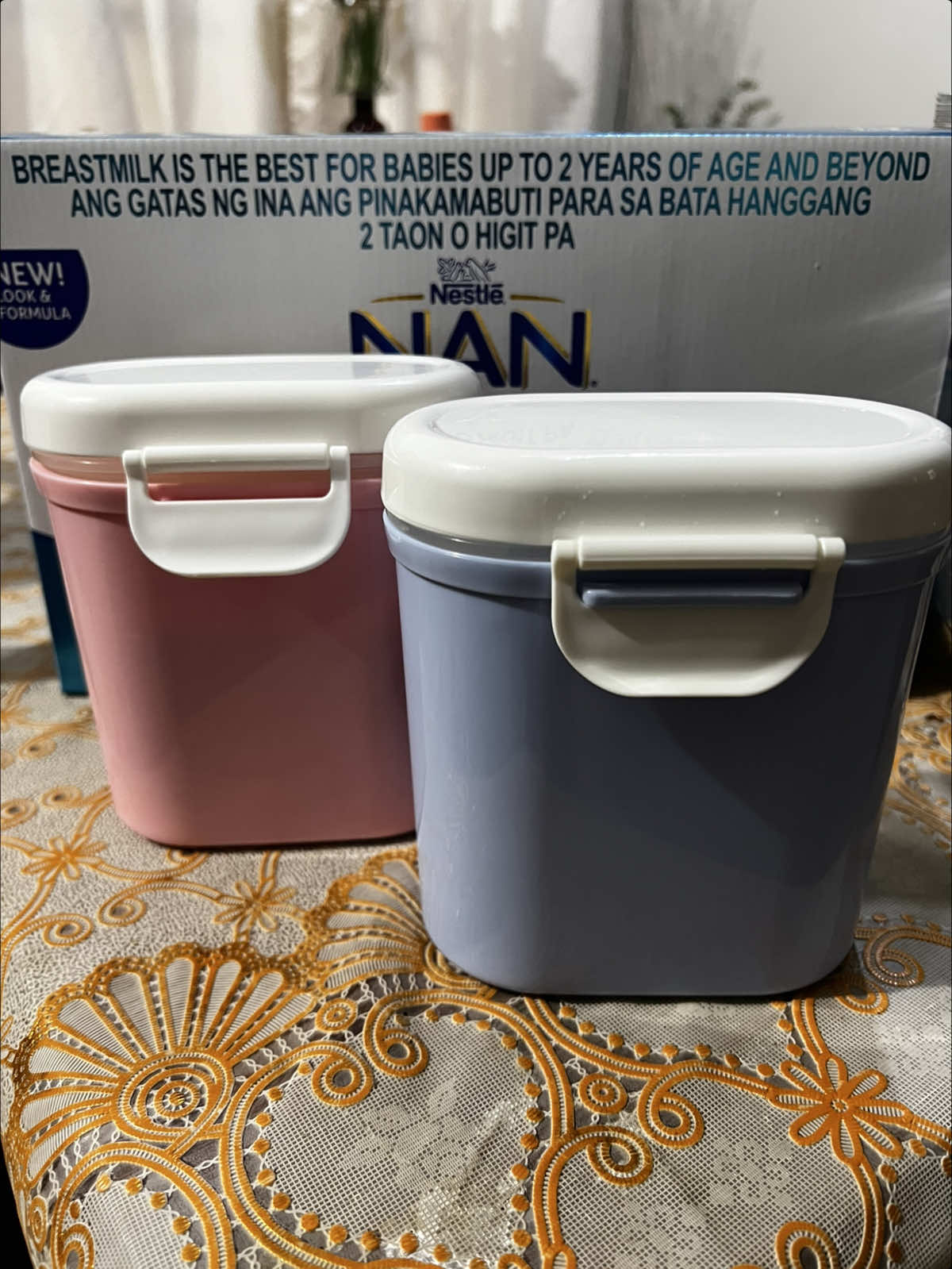 800ml Baby Milk Storage. Keep your baby's milk powder fresh and dry with our specially designed container, perfect for parents on-the-go! Made from BPA-free PP plastic, this container ensures safety and durability, making it a reliable choice for your family. #fyp #fypシ゚viral #fypシ #affiliate #affiliatemarketing #milk 