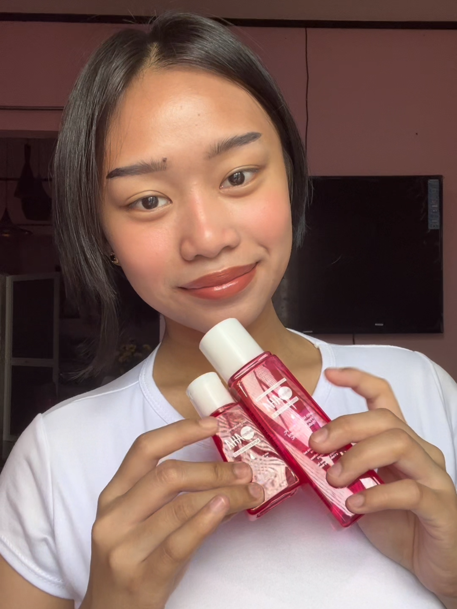 You won’t believe how smooth your skin can feel—until you try our AHA Toner and AHA Serum! 😍🥰 #BrilliantAHA #BrilliantSkinEssentials
