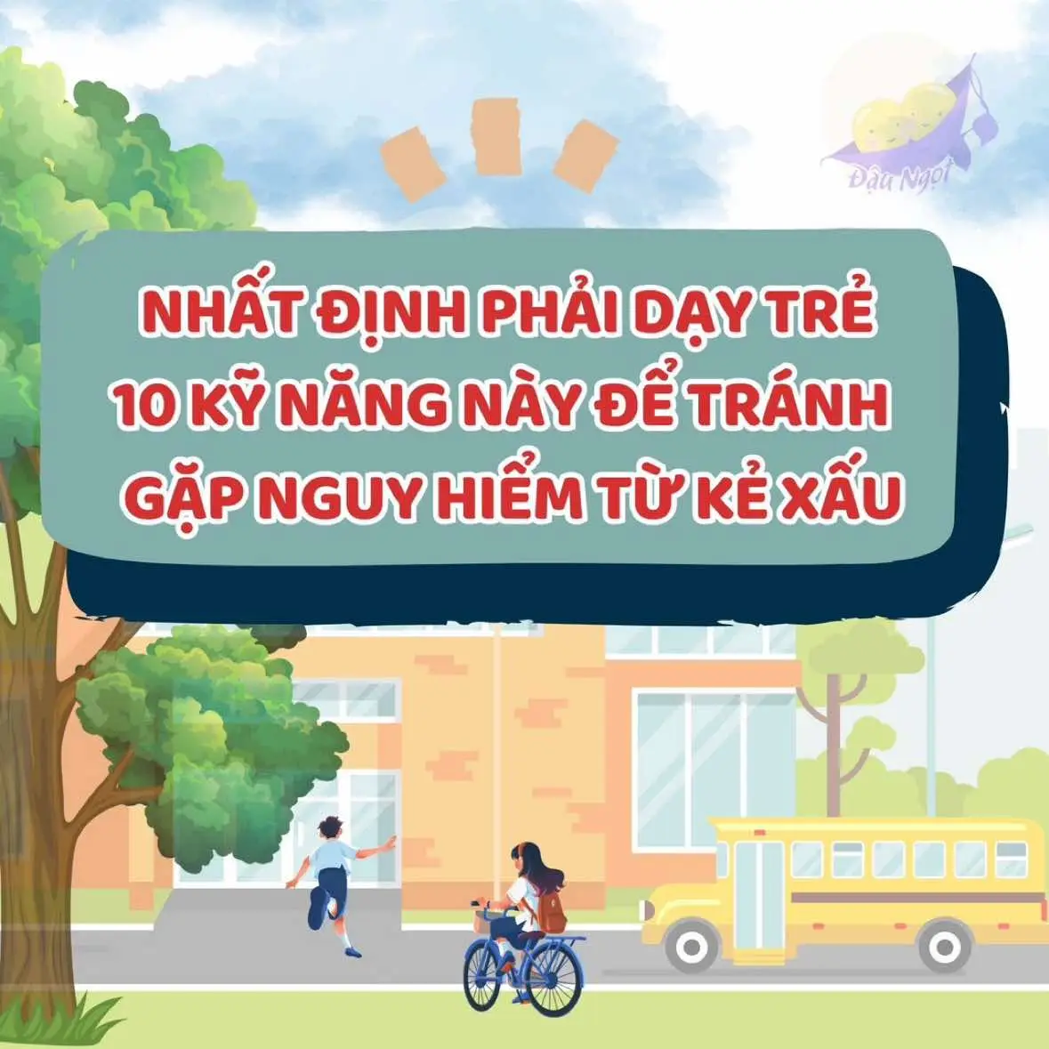 Trang bị cho con những kiến thức cơ bản để bảo vệ bản thân và đối nhân xử thế không bao giờ là thừa! Nhận ra đâu là mối nguy hại sẽ giúp con phòng tránh được những mối hiểm nguy trước mắt. #antoanchobe #baovetreem #baovecon #dayconantoan #dayconthongminh #nuoiconkhoahoc #dayconkieudothai #dayconkynangsong 