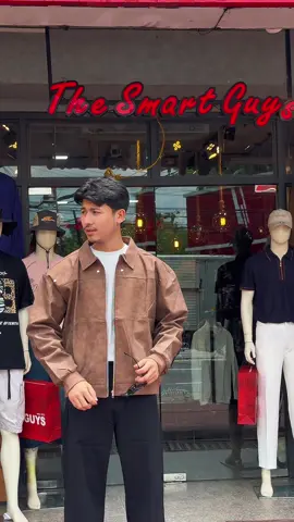 အခုလိုအထာကျ” Leather Jacket တွေ လိုချင်တာလား❓ 💯Smart Guys💯 မှာ 3 coloursနဲ့ရှိတယ်နော်😉❤️‍🔥#foryou #fyp #thesmartguysfashionyangon #viral #tiktokmyanmar #fashion 