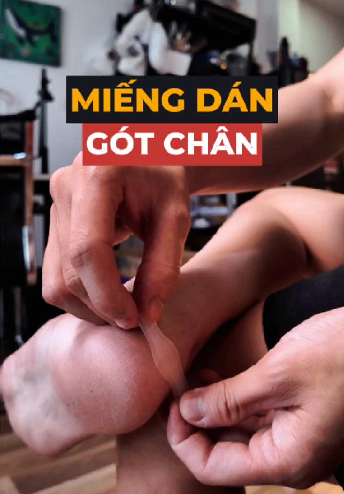 Miếng Bảo Vệ Gót Chân BeBeChic, tệp màu với màu da, chống chầy xước khi mang giày. #tiếnmò #tienmo #review #bebechic #miengbaovegotchan #baovegotchan #miengdangotchan 