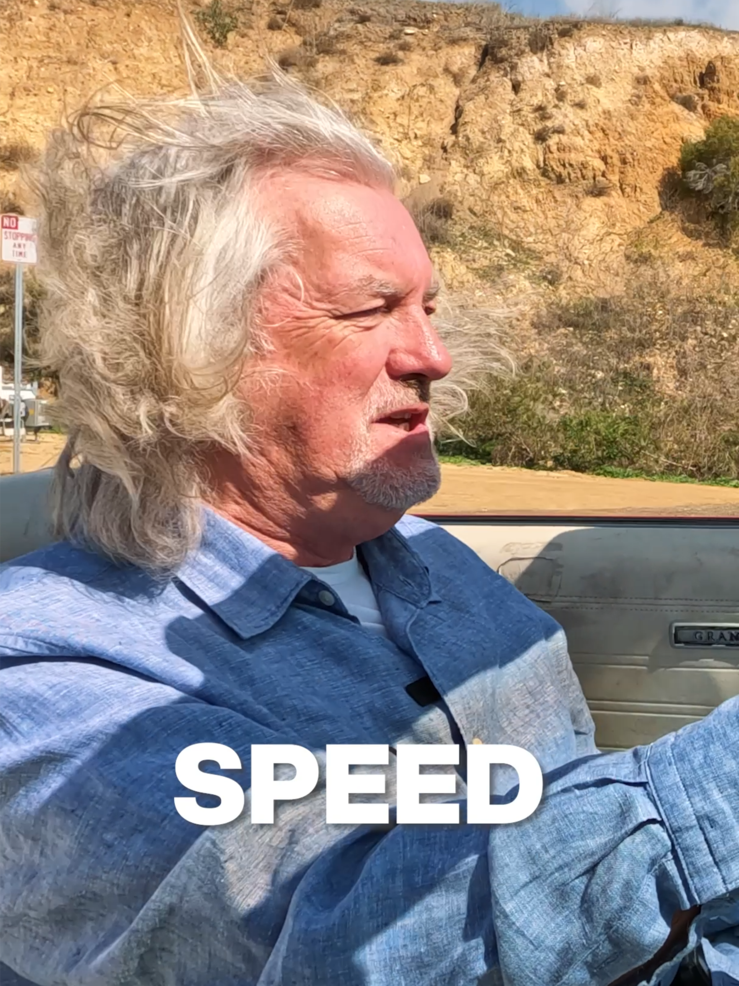 The bonnet wasn’t properly shut and started rattling like an agitated tea tray. In a car capable of actual speed, that might’ve been alarming. In this one, which accelerates like a damp sponge, it was just another noise to add to the collection. #jamesgin #jamesmay #ford #carreview #fordtorino