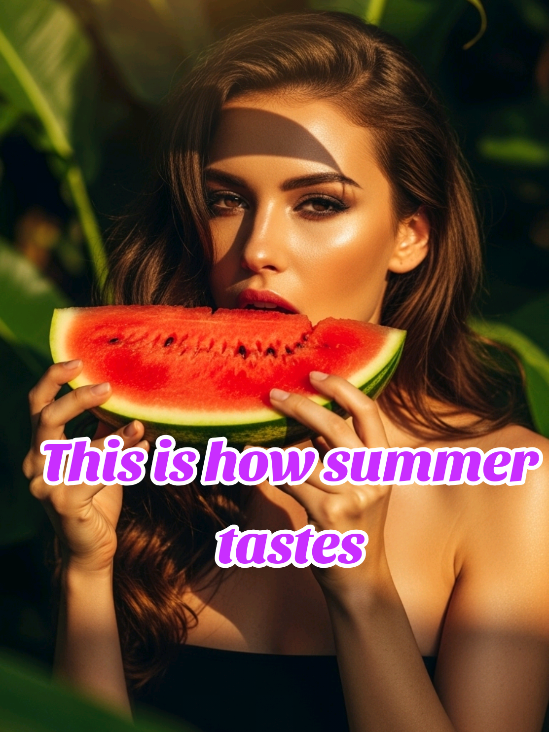 This is how summer tastes😉🤗🤩🫠 