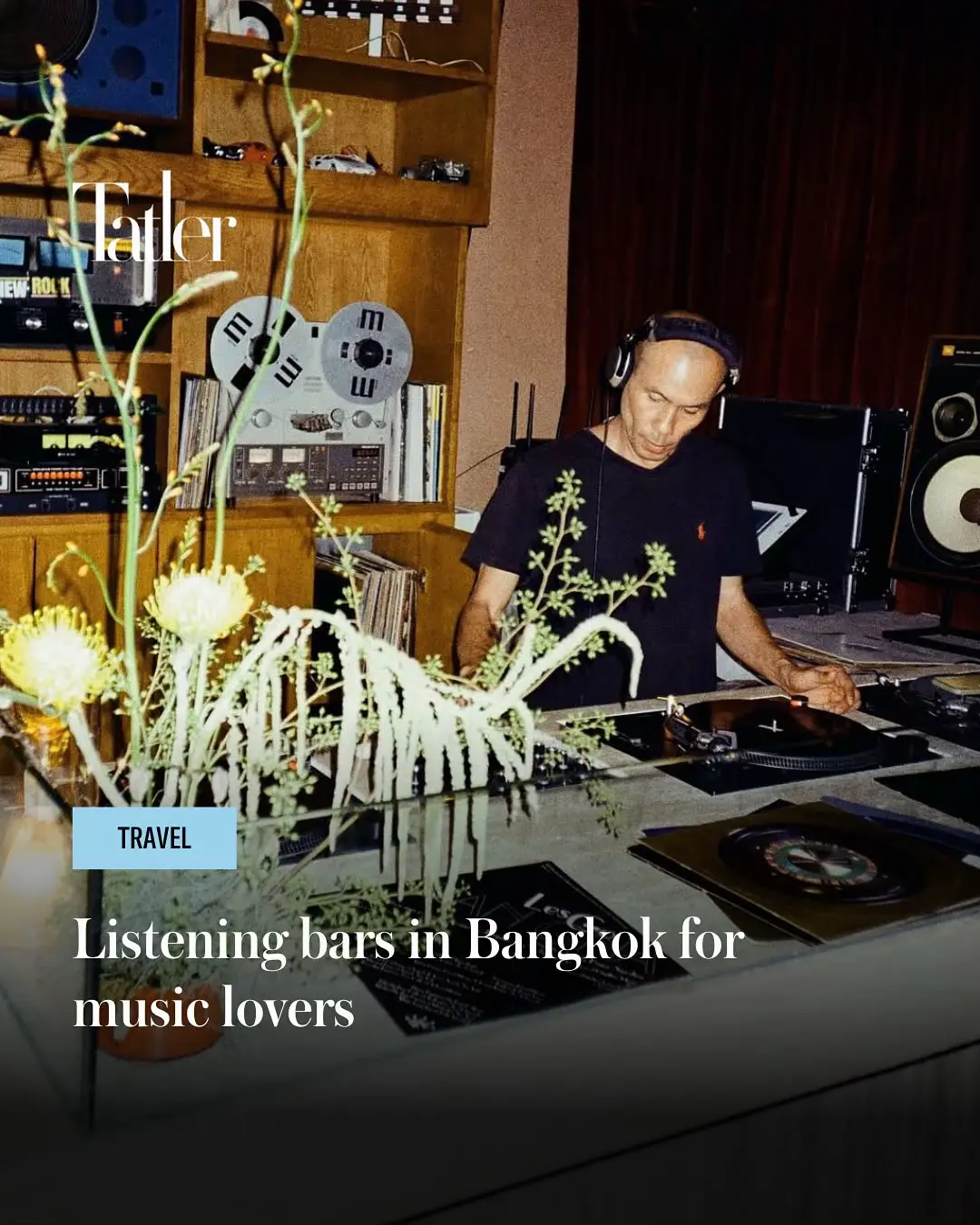 Looking for the best listening bars in Bangkok? 🎶✨ From rare vinyl to late-night cocktails, Coco Marett shares her top picks for where to drink and vibe in the city. #TatlerTravel #BangkokNightlife #ListeningBars #BangkokBars #VinylCulture #BangkokGuide #RecordBars #ThingsToDoInBangkok 