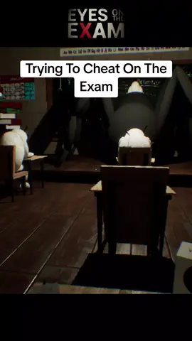 don't get caught! 🚨 #eyesontheexam #gaming #fyp #fypシ #horror