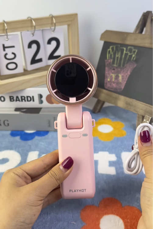 #fan #handheldfan #portablefan #CoolingFan #minifan  #dealsforyou #tiktokshop #fyp #foryou