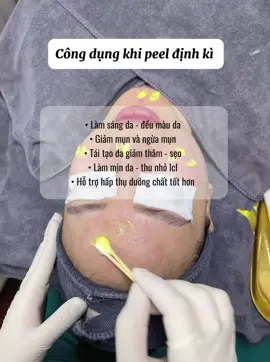 ❌Công dụng khi bạn peel định kì #fyp #peelingserum #peelda #chamsocda #mụn 
