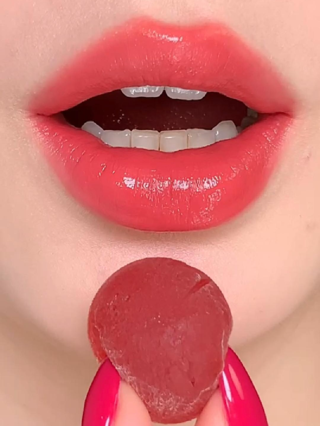 Mukbang Lip Tint—Beneran Gak Nempel? 🍬 #focallure #focallurebeauty #focallurebeautyshow #liptints #lipglaze #transferproof #lipmakeup