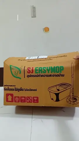 ไม้ถูพื้นและถังปั่น #sjeasymop #ไม้ถูพื้นพร้อมถังปั่น #นายหน้าtiktokshop #ป้ายยาtiktok 