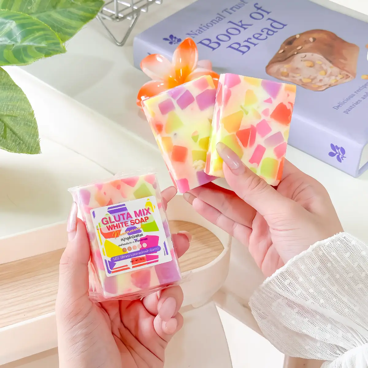 #GlutaMixWhiteSoap💜🩷🧡💛💚 #GlutaMixWhiteSoap #สบู่กลูต้ามิกซ์ไวท์ 