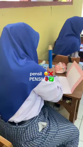 sekarang udah ga takut pensil ilang lagi🤗