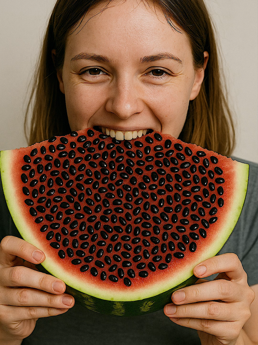 Would You Eat the Seediest Watermelon Ever?🍉😁