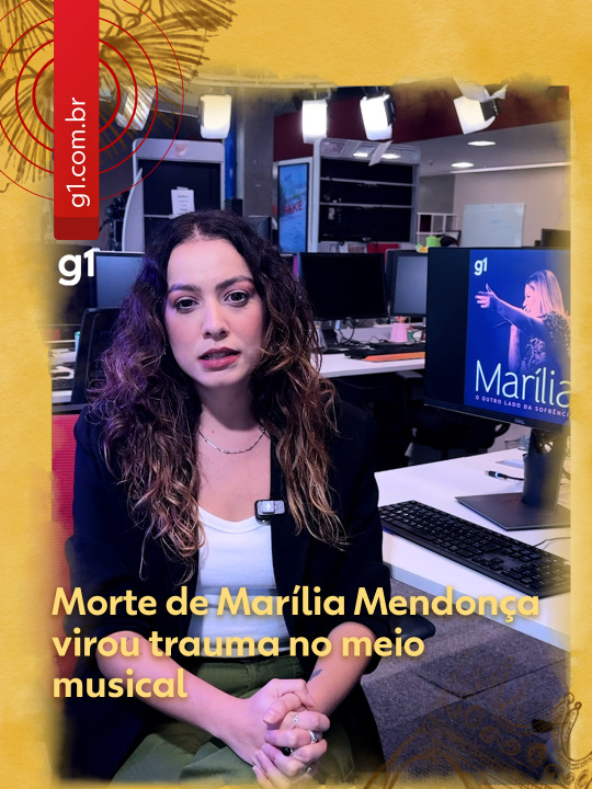 'Marília - O outro lado da sofrência'🎵🎧- Em apenas seis anos como cantora, Marília Mendonça bateu recordes e se tornou o nome mais popular da música no Brasil. Mas sua carreira foi tragicamente interrompida no dia 5 de novembro de 2021, quando a artista morreu aos 26 anos em um acidente de avião, a caminho de um show em Minas Gerais. Uma notícia que chocou o país e, em especial, o meio sertanejo. Nesta terça-feira (22), dia em que Marília Mendonça completaria 30 anos, o g1 lança o podcast 