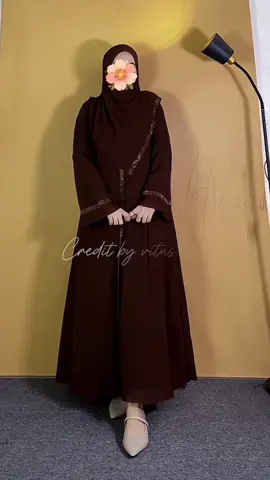 Masyaallah cantik banget abayanya🫶🏻✨ #abayapremium #abayacantik #abayaceruty 