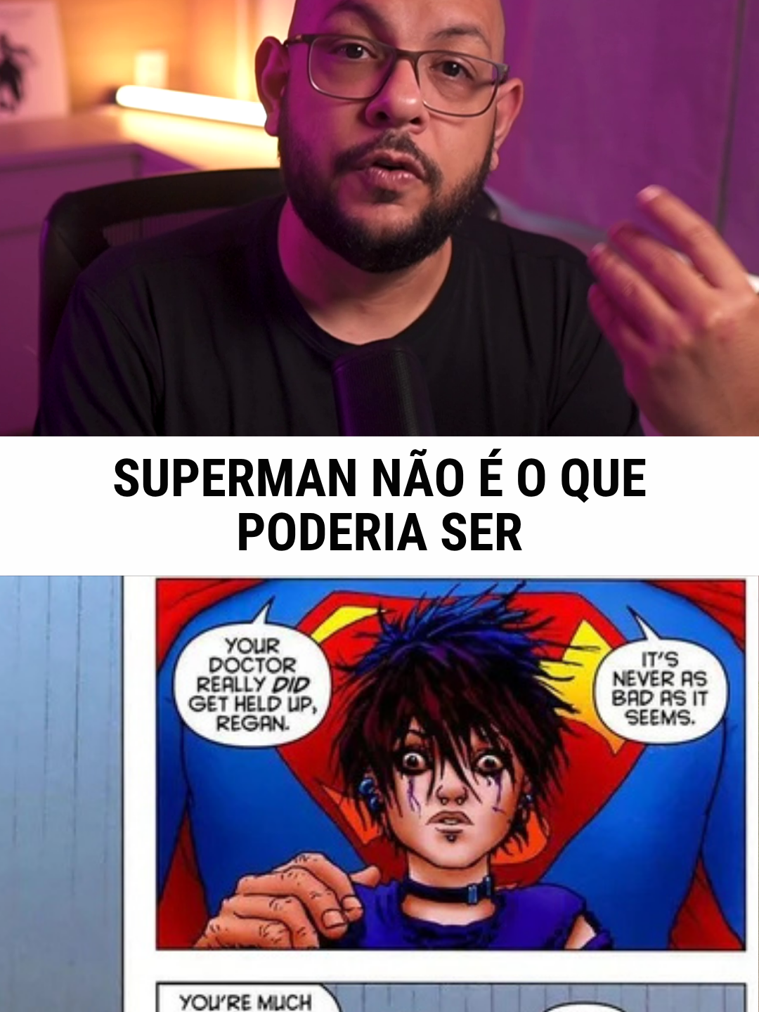 Superman não é o que poderia ser. Ele é o que deve ser. #superman #cinema #filmes
