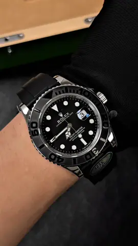 No words needed — its presence speaks for itself. Black ceramic bezel with rubber strap, calm yet full of edge. It doesn’t chase trends — it’s devoted to time itself. Not made to attract attention, Yet it always becomes the center of it. #LuxuryWatch #MechanicalWatch #SwissWatch #HighEndWatch #WatchesOfYouTube #Watch #Wristwatch         