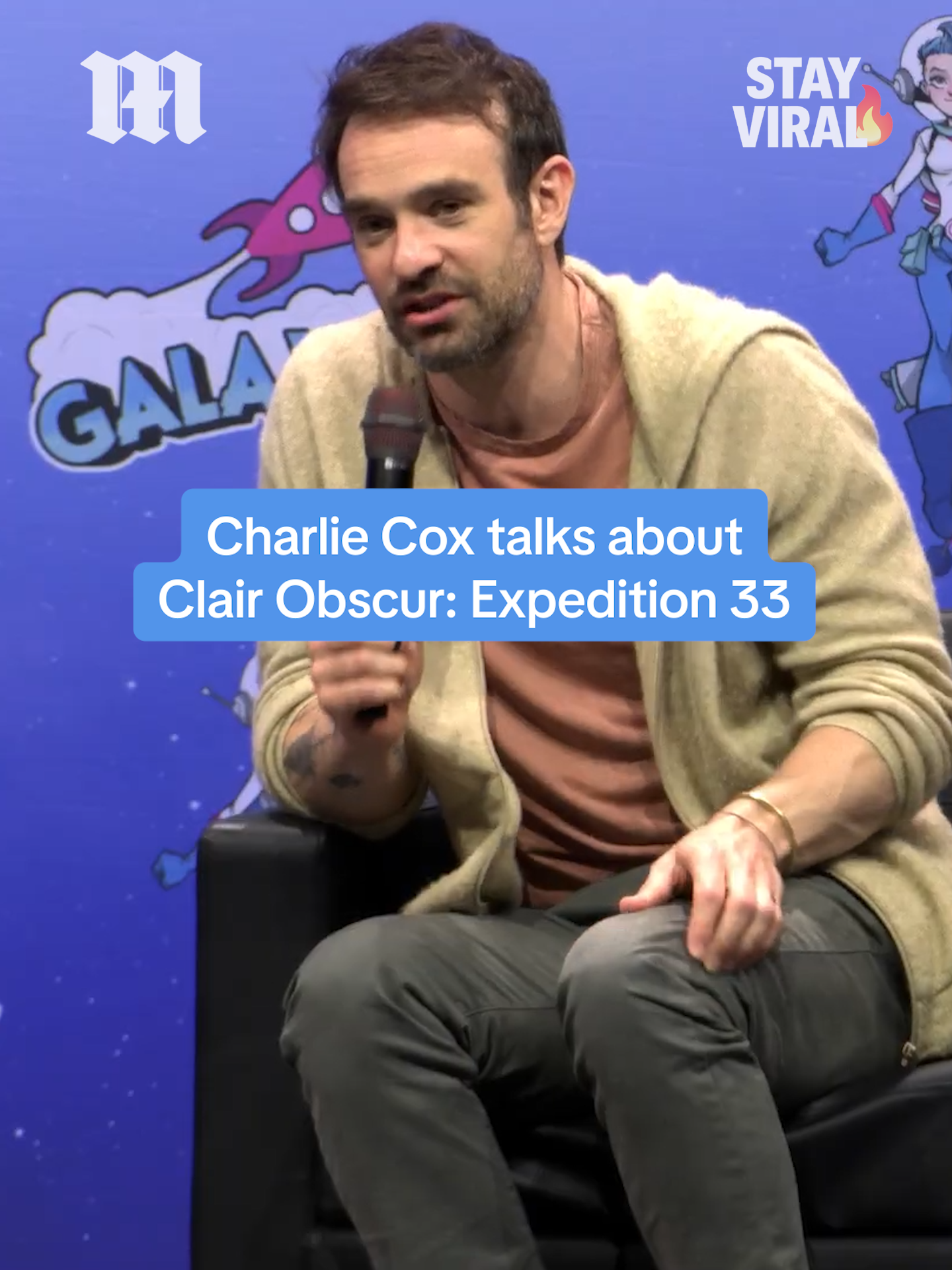 Charlie Cox recently took part in a Q&A at Galaxycon where he spoke more about Clair Obscur: Expedition 33. #clairobscur #expedition33 #gaming #charliecox #indiegame #france