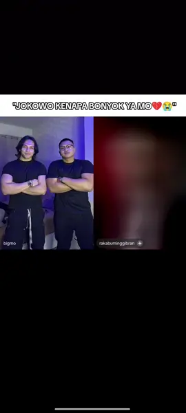 gibran ko ngatain bapaknya sendiri sih😭 #fyp #niceguymo @bigmo #gibranrakabuming 