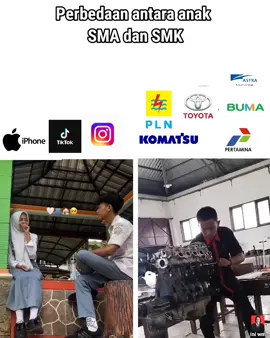 kalian SMA atau SMK?😹#fypシ゚ #memes #memestiktok #pincung #fyp 