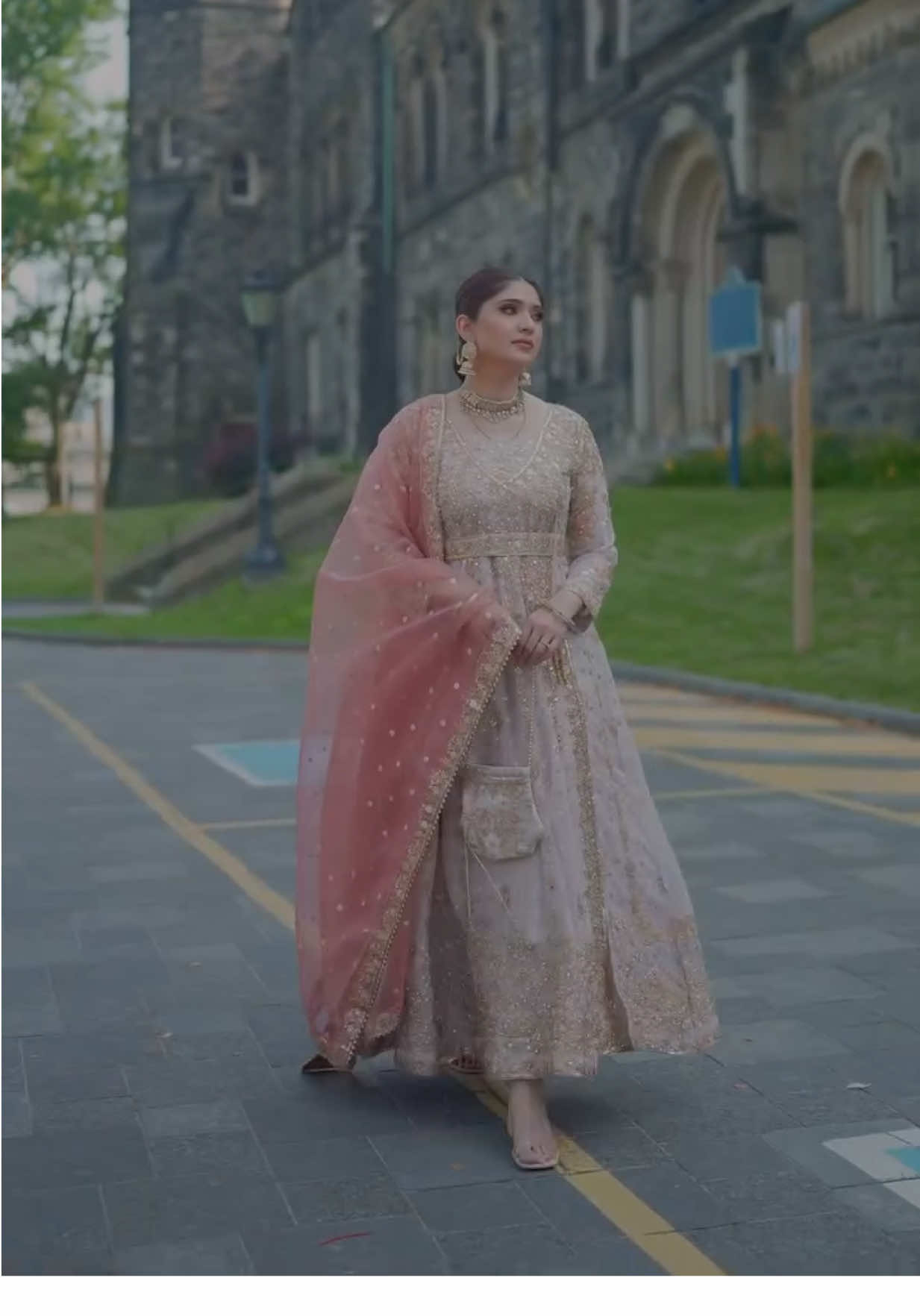 Hooriya ✨ #haseens #stitched #festivewear 