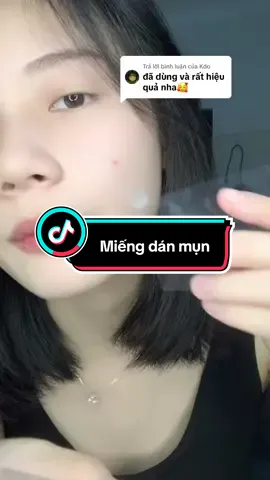 Trả lời @Kdo  giải páp mới cho cục mụn nè #viral #xuhuong #miengdanmun #miengdanmunfocallure 
