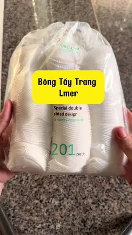 Bông Tẩy Trang Lmer 201 Miếng #thobella1612 #bongtaytrang #lamer #bongtaytrangquocdan #taytrang #lamdep 