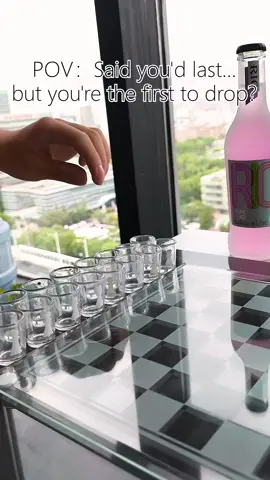 Challenge Friends,Drink in style-Limited Edition Chess Set!#chess #collegelife #drinkinggame #tiktokshop #boardgames 