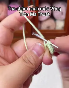 Hướng Dẫn móc mũi X vào vòng tròn ma thuật #crochet #vongtronmathuat #cachmocvongtronmathuat #cachmoclen #muidon 