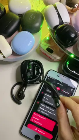 Tai nghe bluetooth phiên dịch HTC NE30 #tainghe #tainghebluetooth #tainghekhongday #tainghephiendich #nghiiy #xuhuong #viral 