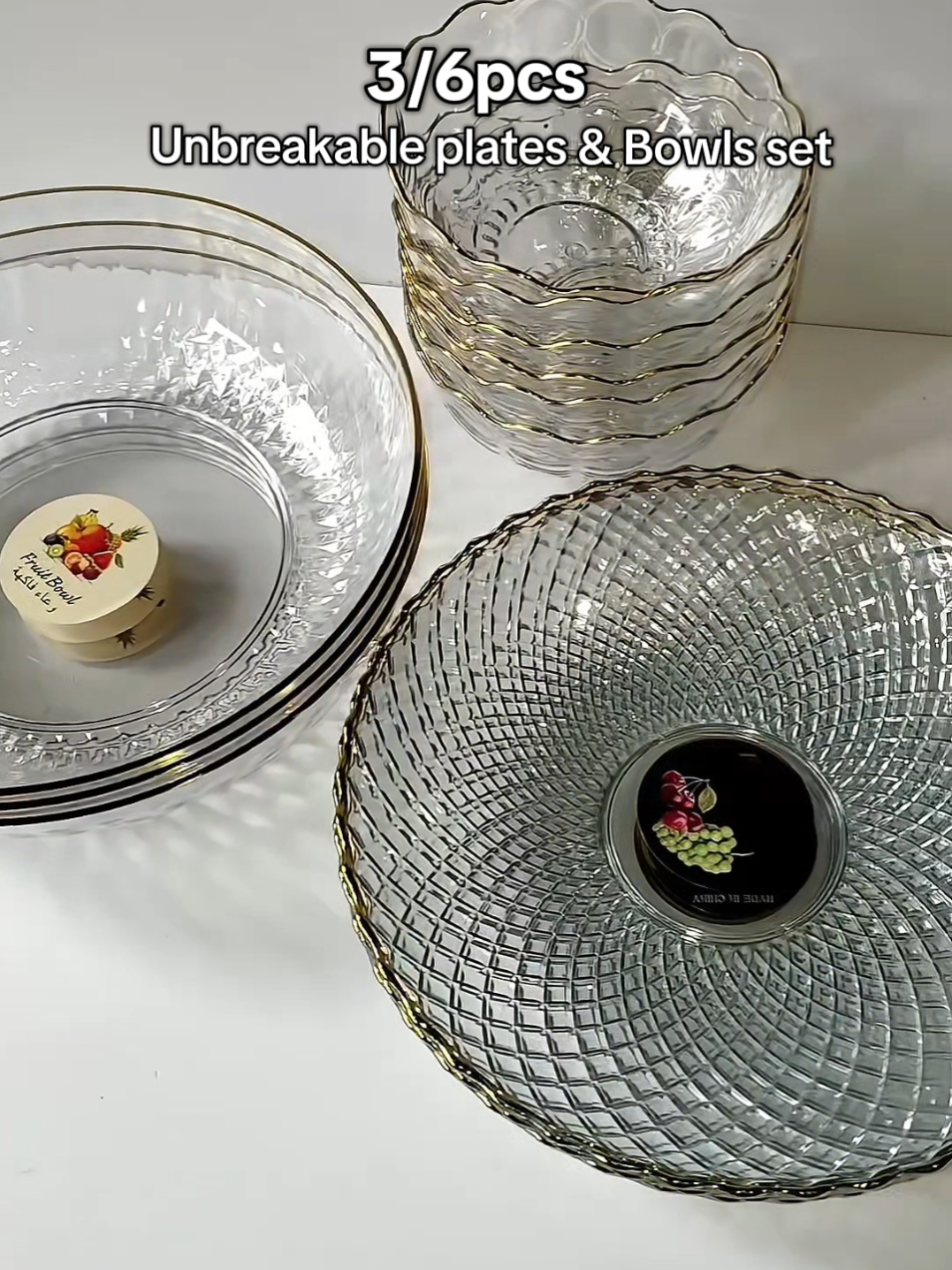 Kala mo mamahalin eh, ganda ng design. #acrylicplatesandbowl #bowls #plates #creatorsearchinsights 