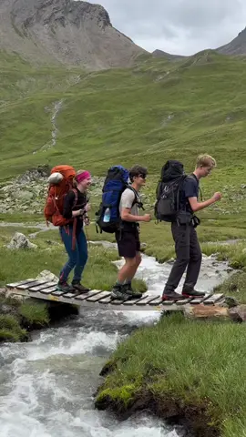Dancing with the Teacher in the Mountains 🏔️ #Hiking #mountains #Outdoors #alps #switzerland 