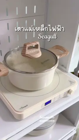 เตาแม่เหล็กไฟฟ้า Seagull ดีไซน์มินิมอล ใช้งานง่าย สามารถตั้งเวลาทำอาหารได้ #เตาแม่เหล็กไฟฟ้า #SeagullElectric #Seagull 