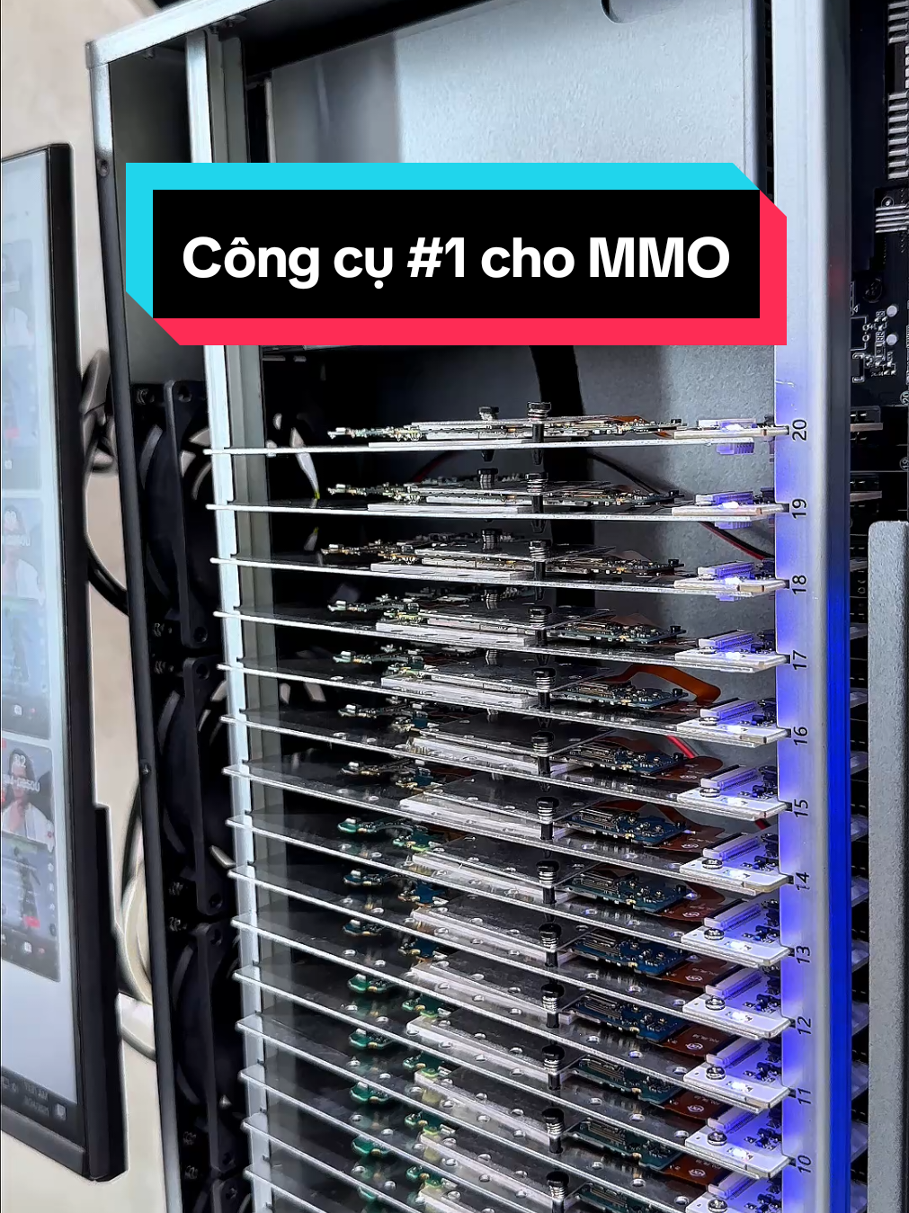 Cái hộp này sẽ giúp anh em tăng lợi nhuận, tăng độ nhận diện, gần như là marketing 0đ mà lại không tốn chi phí, nhân lực. #boxphonefarm #phonebox #boxphone #phonefarm #airdrop #tiktokviral #fyb #mmo #genrouter #genfarmer #cloudphone 